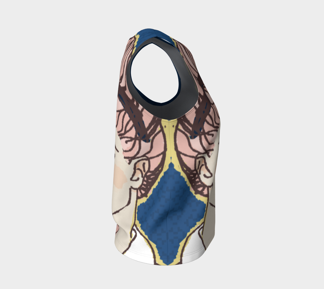 Pink Beehive Tank Top