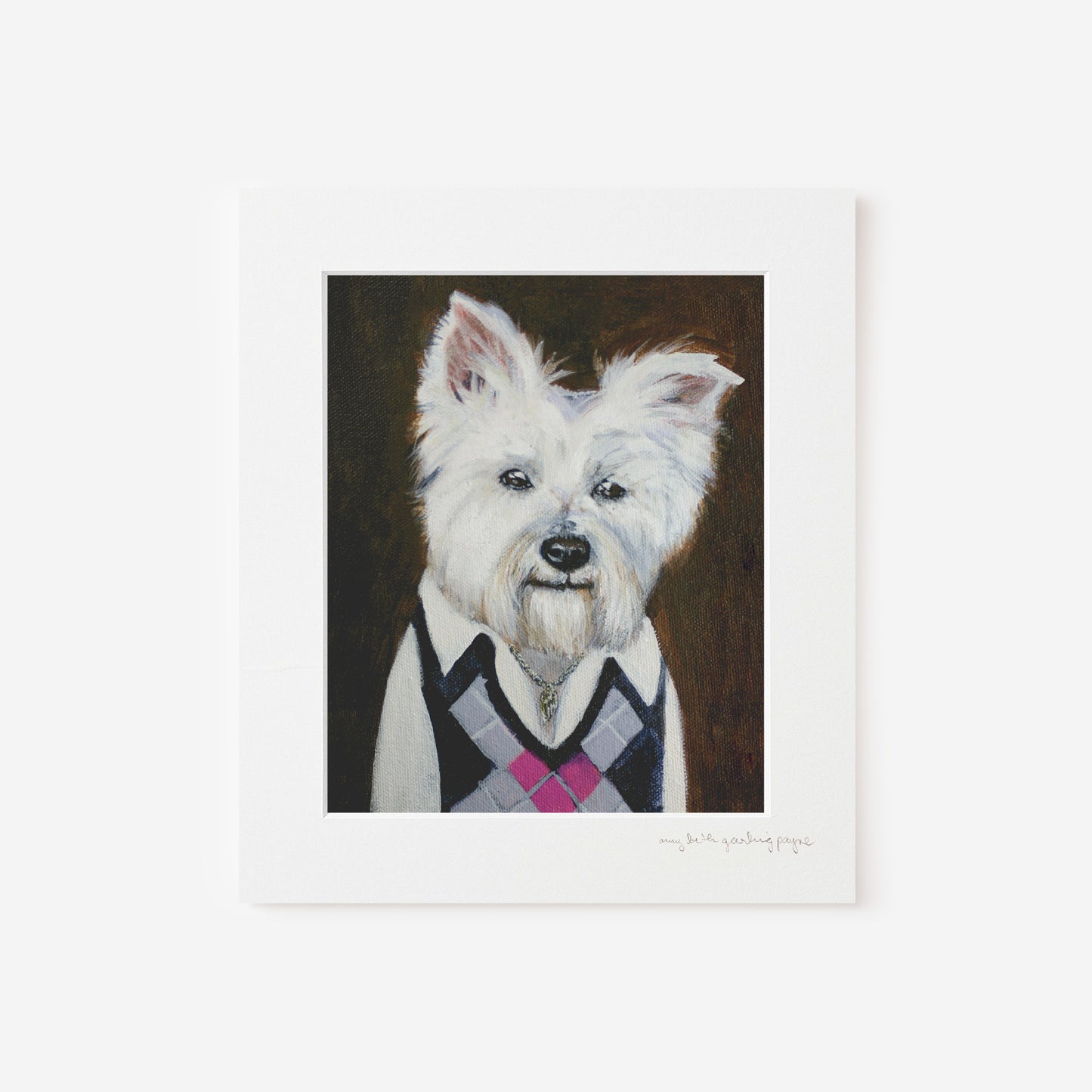 Giclée Print Dog Madison