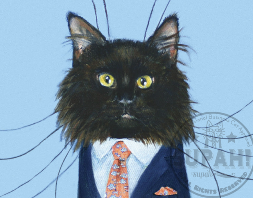 Giclée Print Cat Winston