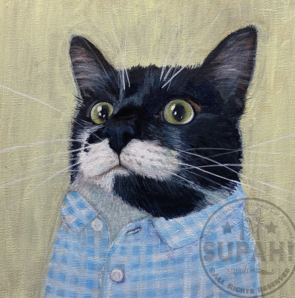 Giclée Print Cat Winston