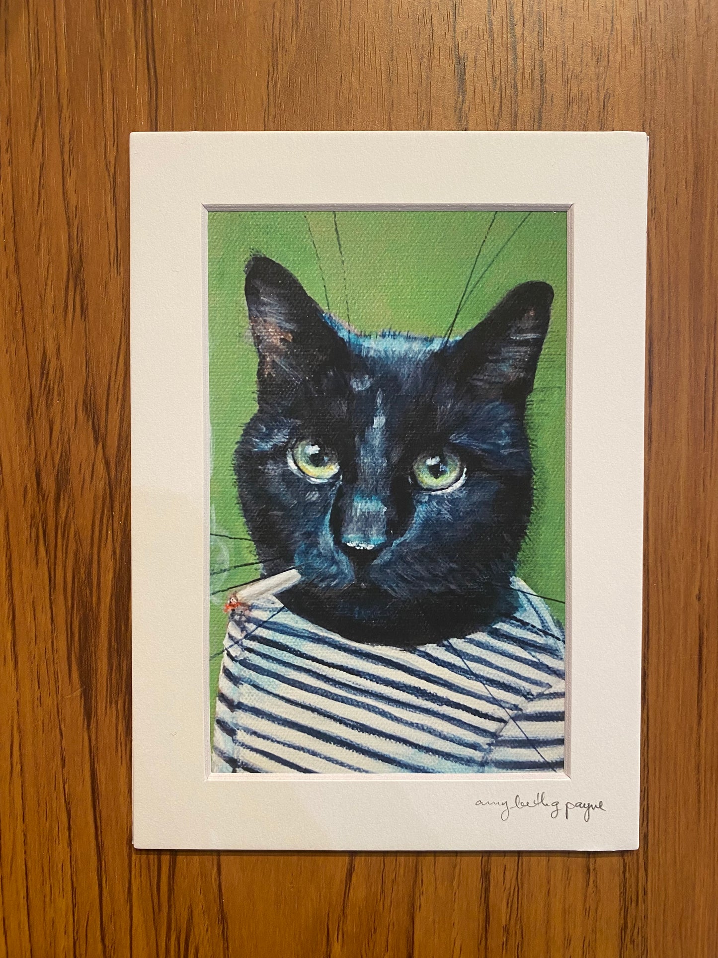 Giclée Print Cat Lucky