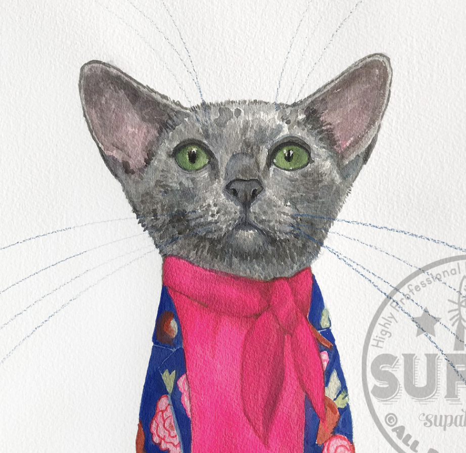 Giclée Print Cat Camilla