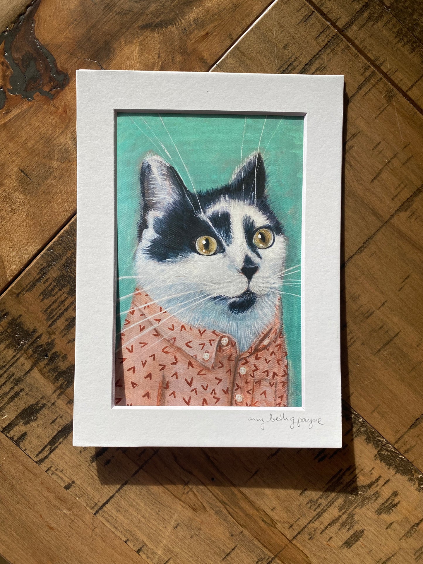 Giclée Print Cat Moo