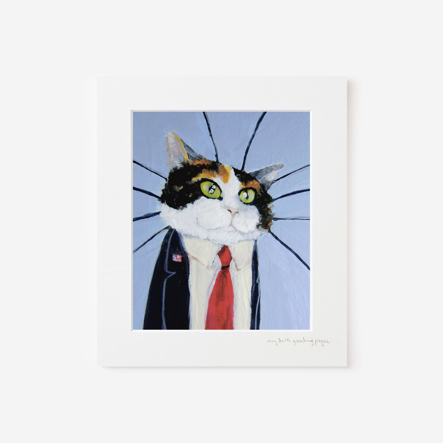 Giclée Print Cat William Waffles