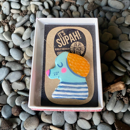 Darling Doggo Clay Pins