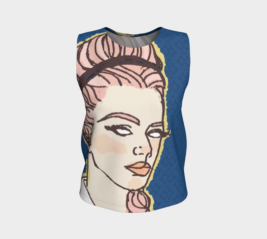 Pink Beehive Tank Top