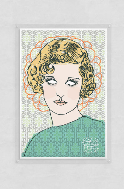 Salon Ladies - 20x30" Poster Board Prints