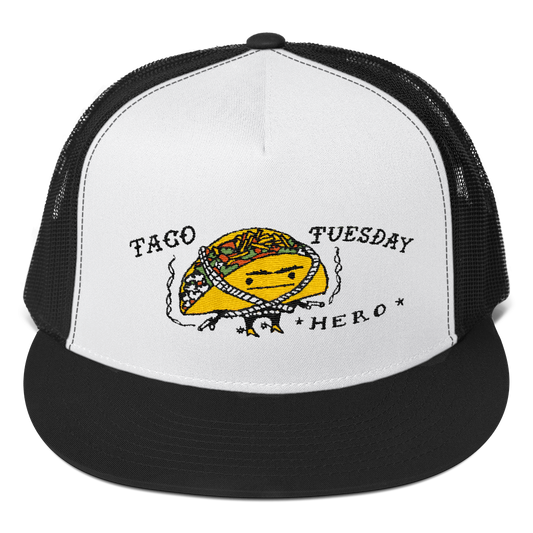 Taco Tuesday Hero Embroidered Trucker Cap