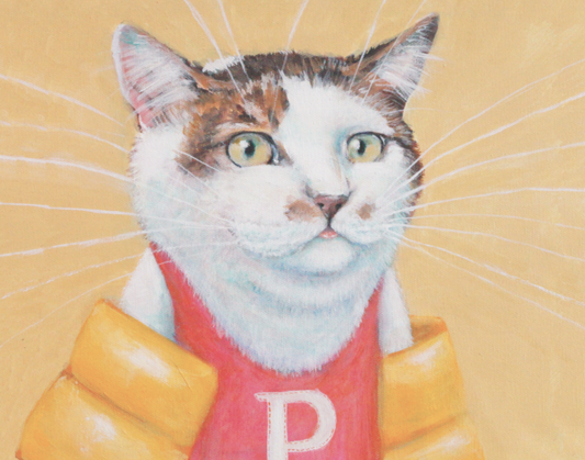 Giclée Print Cat Pumpkin