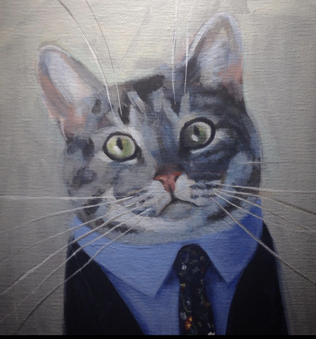 Giclée Print Cat Ollie