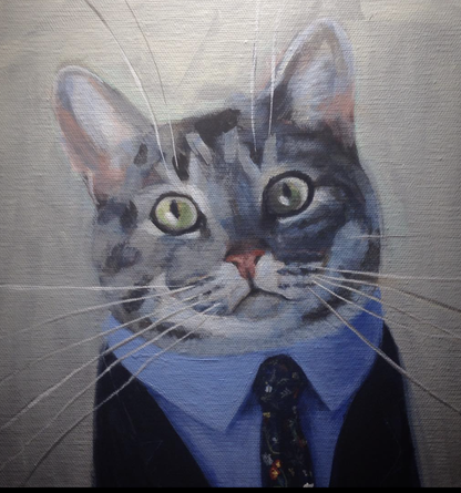 Giclée Print Cat Ollie