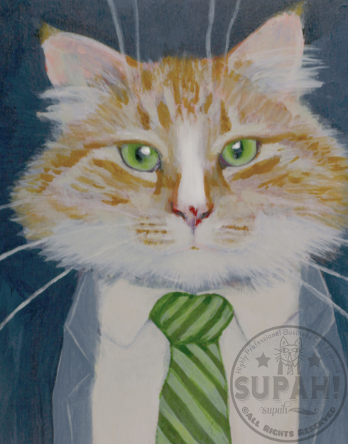 Giclée Print Cat Ember