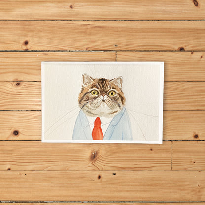 Giclée Print Cat Fwank