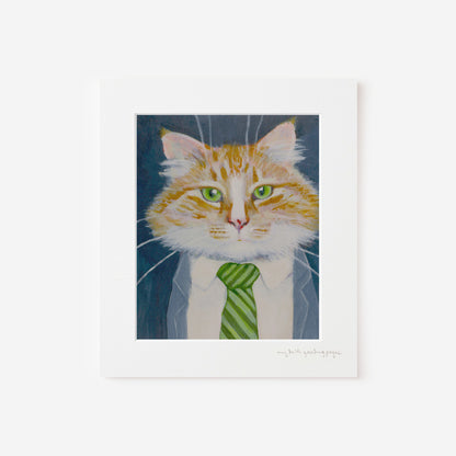 Giclée Print Cat Ember