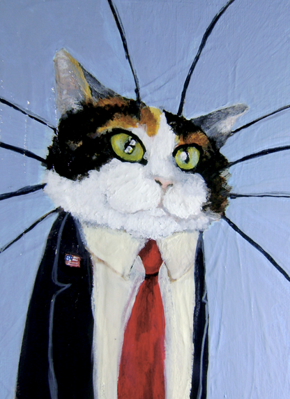 Giclée Print Cat William Waffles