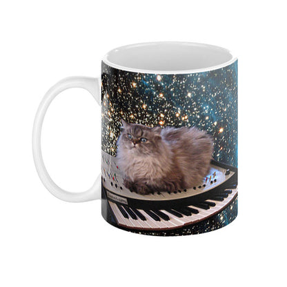 Space Cat Coffee Mug 11oz - The Supah Market