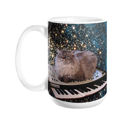 Space Cat Coffee Mug 15oz - The Supah Market