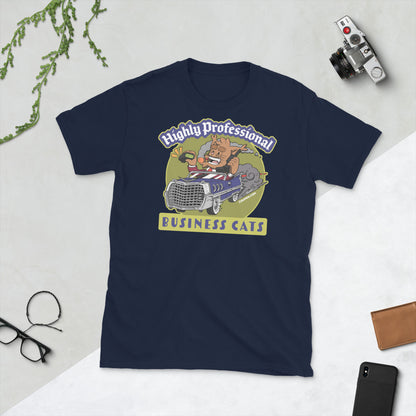 Law Stout Business Cat Short-Sleeve Unisex T-Shirt